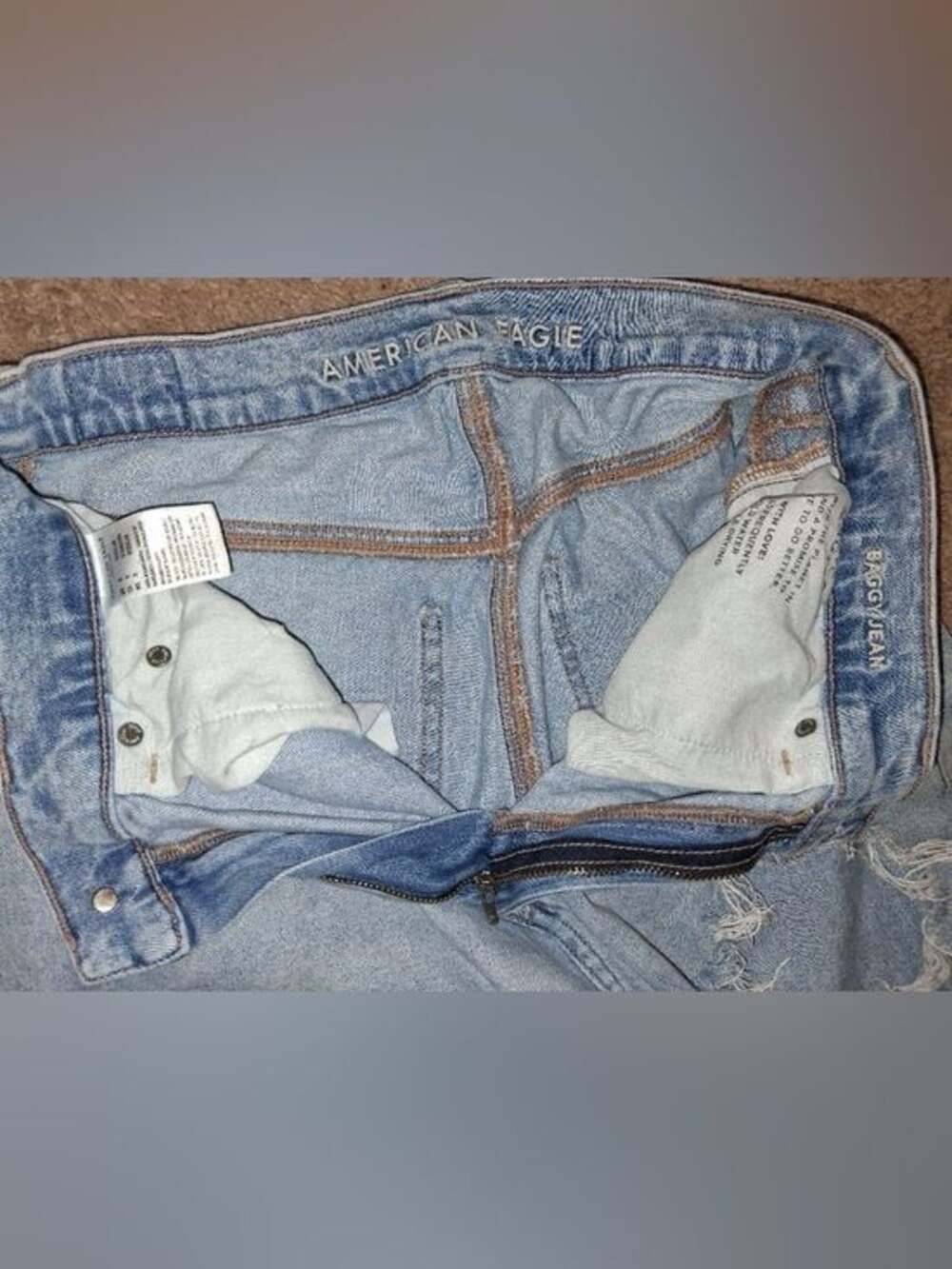 AE Ripped Dad Jeans - Picture 3 of 6